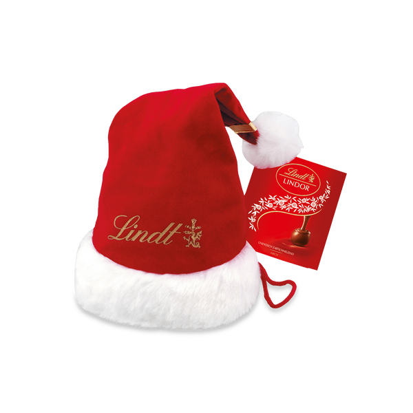 Lindt Lindor Weihnachtsmann-Mütze 175g
