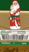 18x 125g Lindt Weihnachtsmann Vollmilch NUSS Schokolade | 2,25 kg MHD 2026
