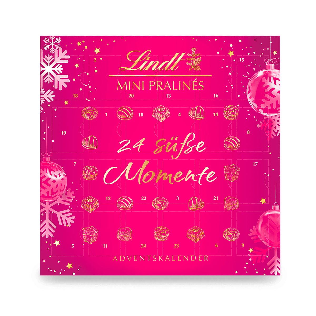 Lindt MINI PRALINÉS Adventskalender 125g