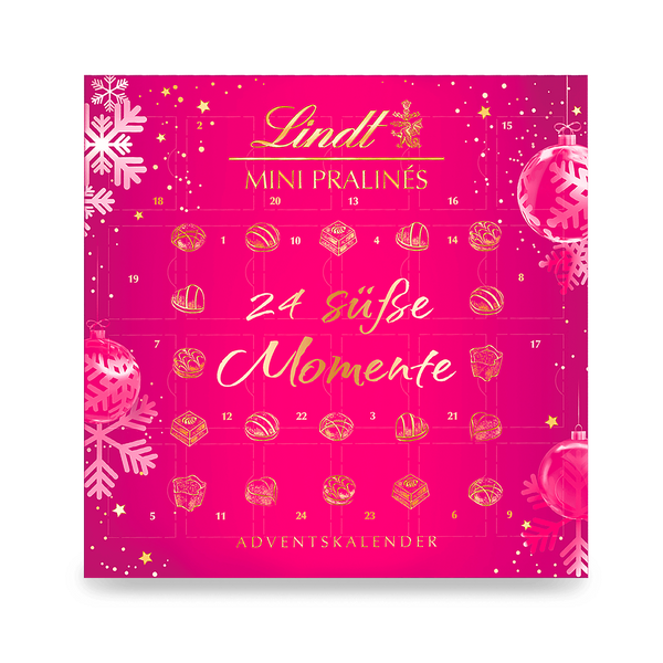 Lindt MINI PRALINÉS Adventskalender 125g