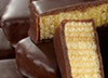 Baumkuchenspitzen mit Zartbitter/Weißschokolade 3x 250g 2. Wahl lose Ware in Schale