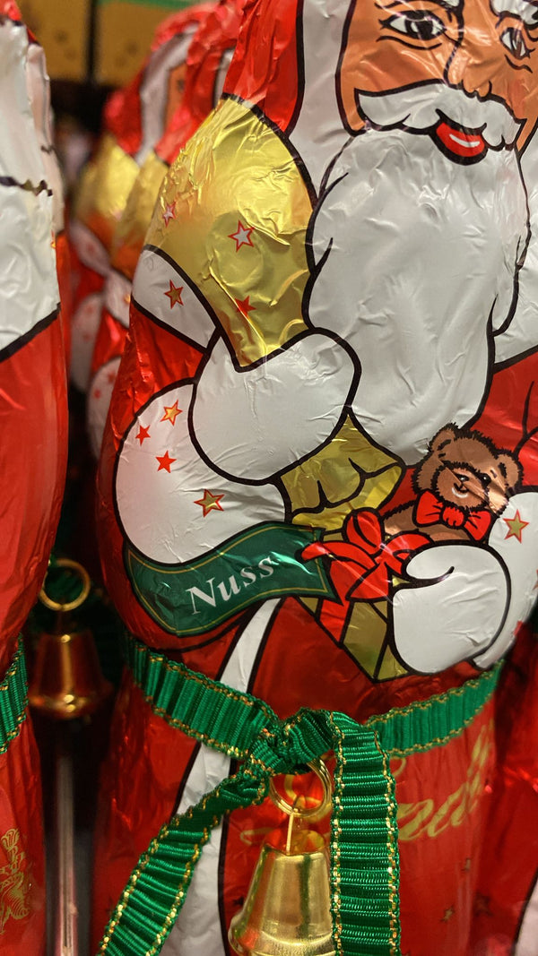 18x 125g Lindt Weihnachtsmann Vollmilch NUSS Schokolade | 2,25 kg MHD 2026