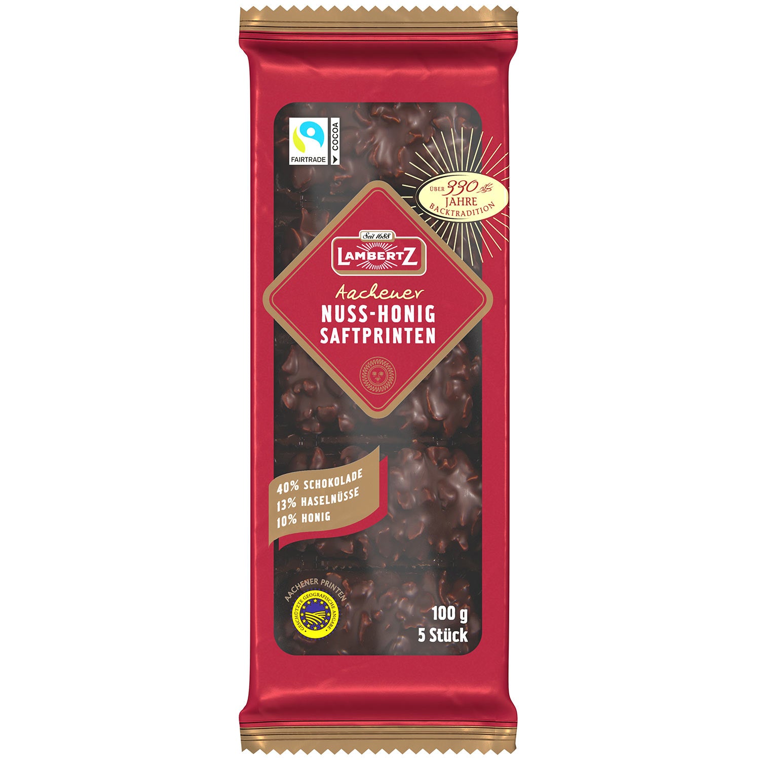 Lambertz Nuss-Honig Saftprinten 100g