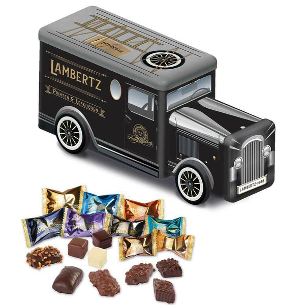 Henry Lambertz Lebkuchen Truck Nostalgisches Metall LKW und Metall LOK Train lecker befüllt 750g + 825g = 1575g