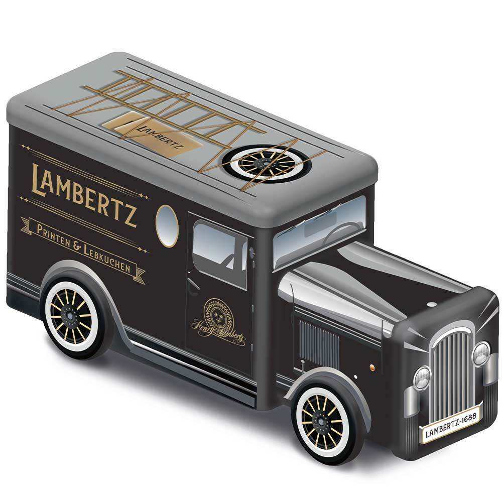 Henry Lambertz Lebkuchen Truck Nostalgisches Metall LKW und Metall LOK Train lecker befüllt 750g + 825g = 1575g