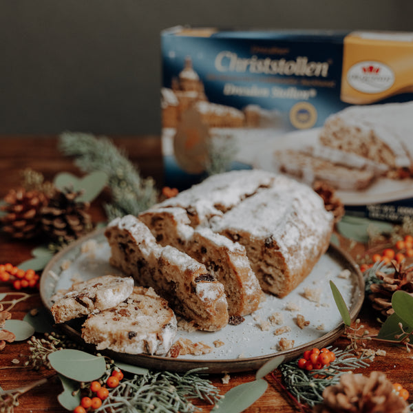 Original Dresdner Stollen, Christstollen Pabst Innozenz VIII Butterbrief und Stollensiegel