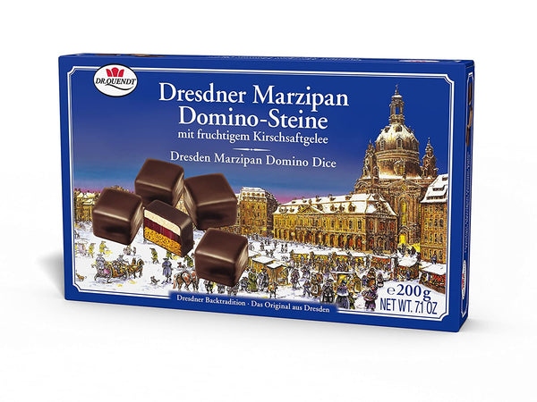 Testsieger 2019 Echt Marzipan Dominosteine aus Dresden