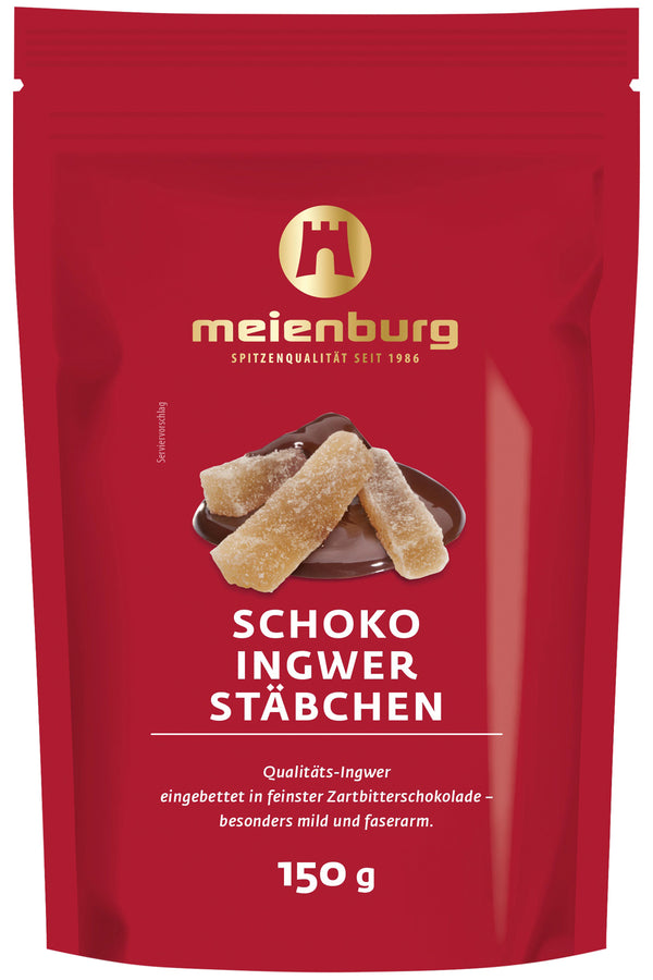 Meienburg Schoko-Ingwer Stäbchen 150g