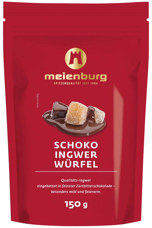 Meienburg Schoko-Ingwer Würfel 150g