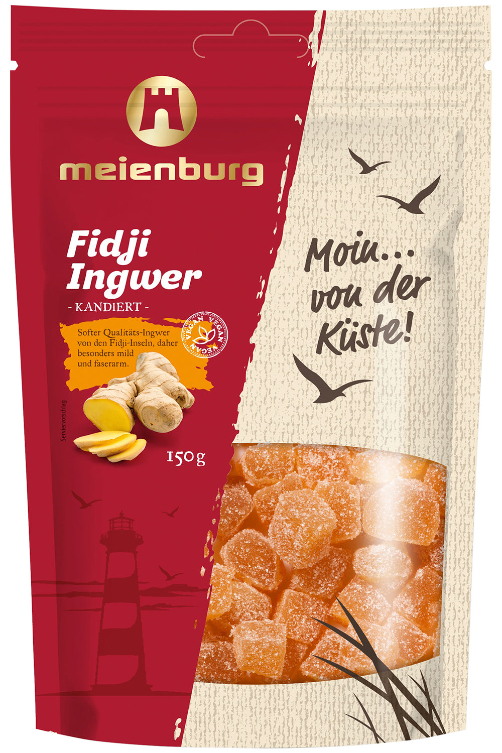 Meienburg | Fidji-Ingwer kristallisiert  |150g