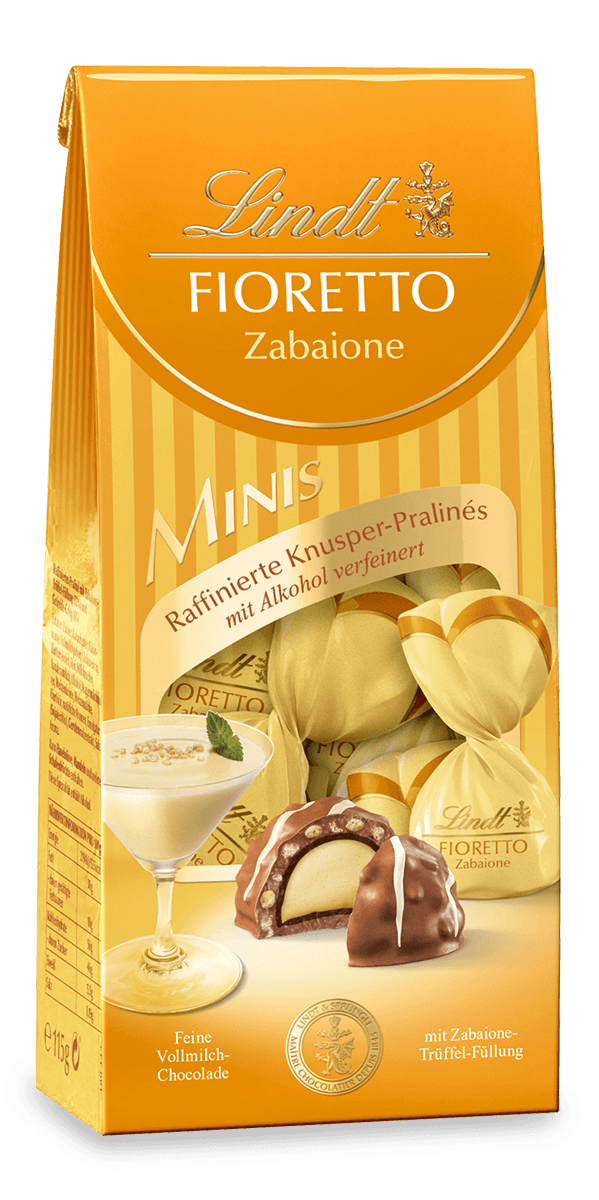 Lindt FIORETTO Minis Zabaione 115g