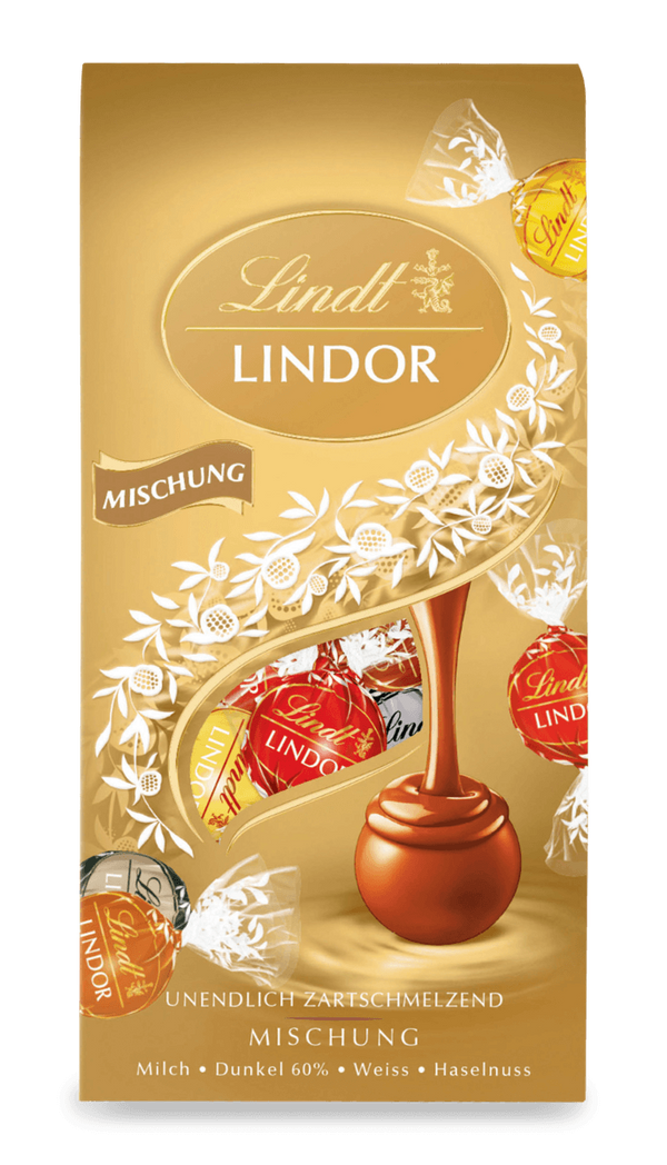 Lindt LINDOR Kugel Beutel Mischung 99g