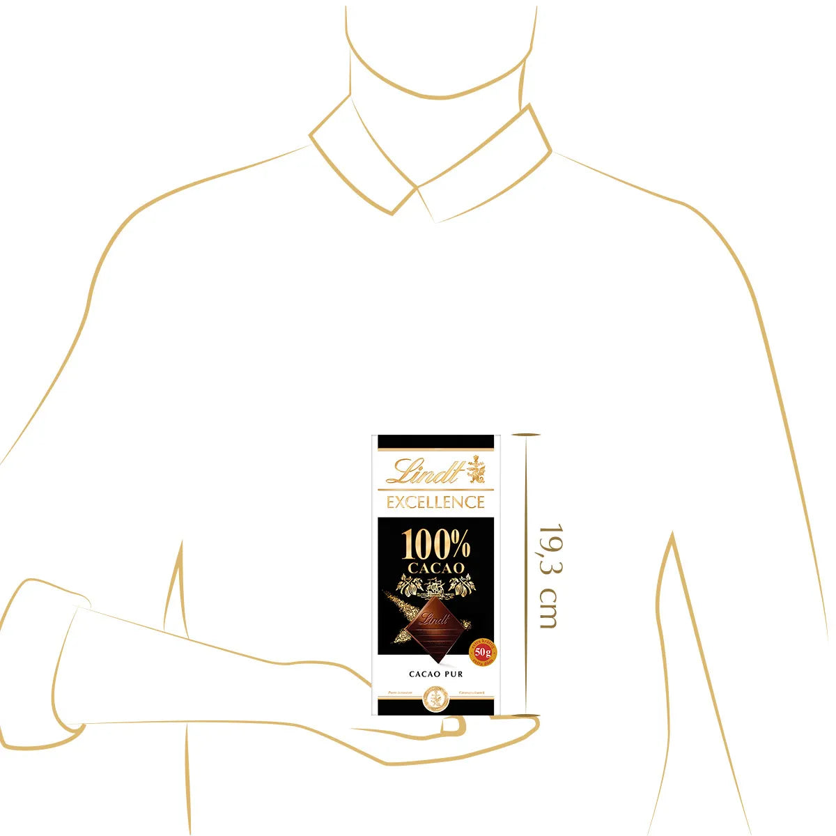 Lindt EXCELLENCE 100% 50g
