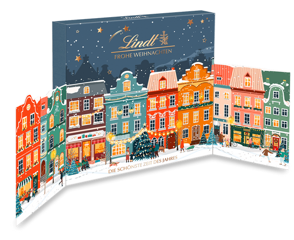 Lindt Winterhäuser Adventskalender 153g