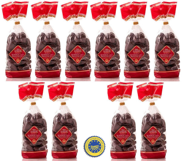 10 X 200gr. Lambertz Aachener Schokoladen Printinchen 2 kg. Printen | ggA verifiziert