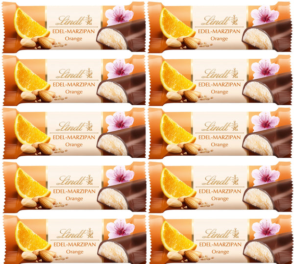 Lindt EDEL-MARZIPAN  Orange | 50g je Riegel