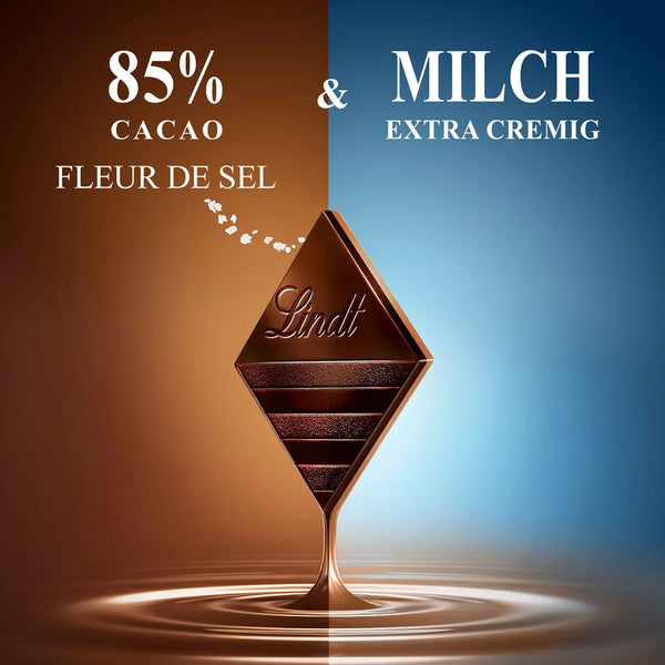 Lindt EXCELLENCE Fusion 85% & Fleur de Sel 100g