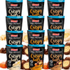 Ehrmann High Protein | Crispy Balls  | je 4x weisse Schokolade, Karamell, Milchschokolade  12x55g  Beutel = 660g