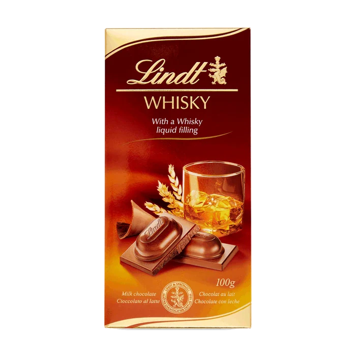 Lindt Whisky Vollmilch Tafel 100g