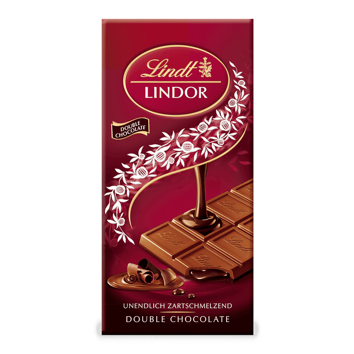 Lindt Lindor Double Chocolate Tafel 100g