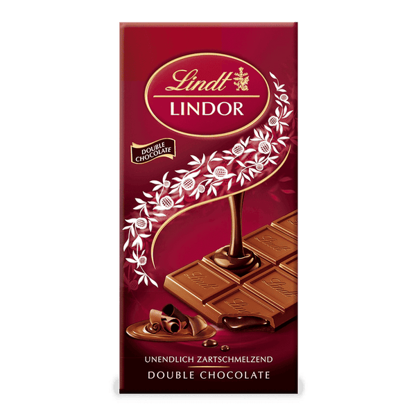 Lindt Lindor Double Chocolate Tafel 100g