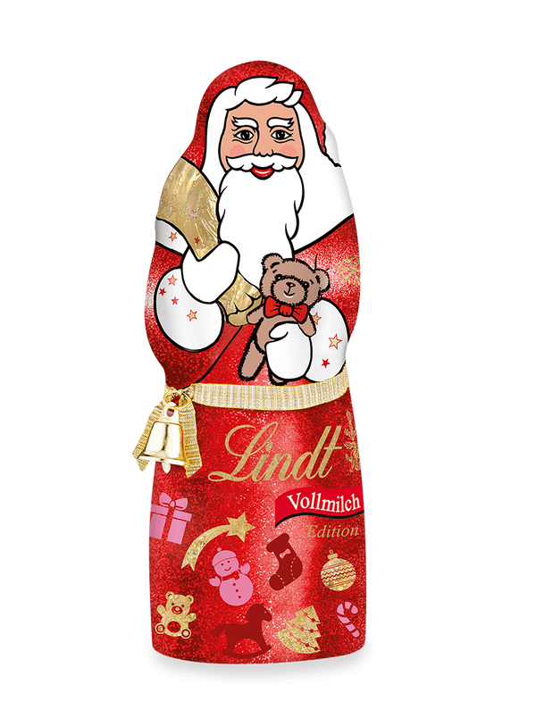 Lindt Weihnachtsmann Santa Family Edition Vollmilch 125g