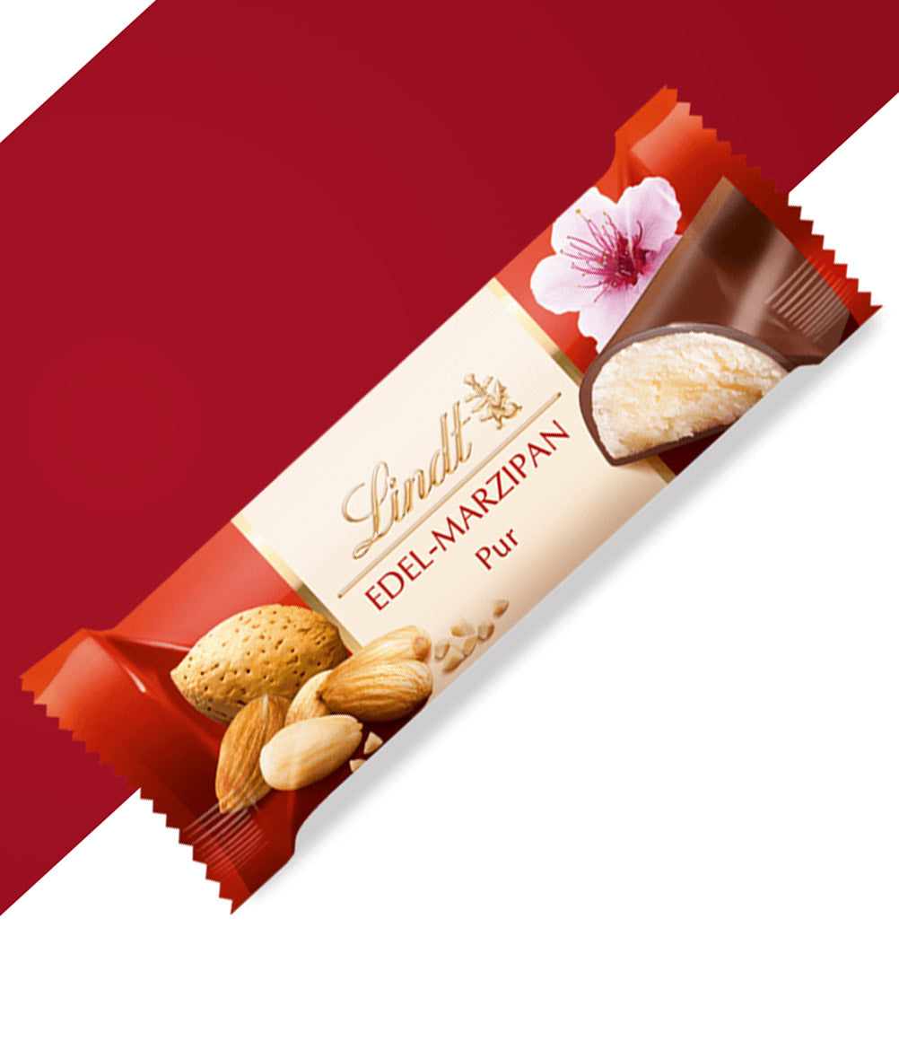 Lindt MARZIPAN Riegel 50 g  Pur Edel Marzipan