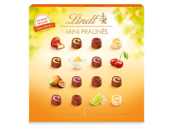 Lindt Sommer MINI PRALINÉS Joghurt 90g