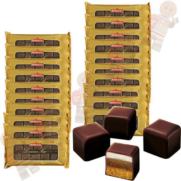 Kinkartz Feine Aachener Dominosteine Zartbitter | 20x 125g  |  2,4kg MHD: 4/2026