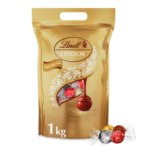 Lindt LINDOR Kugel Beutel Mischung 1kg