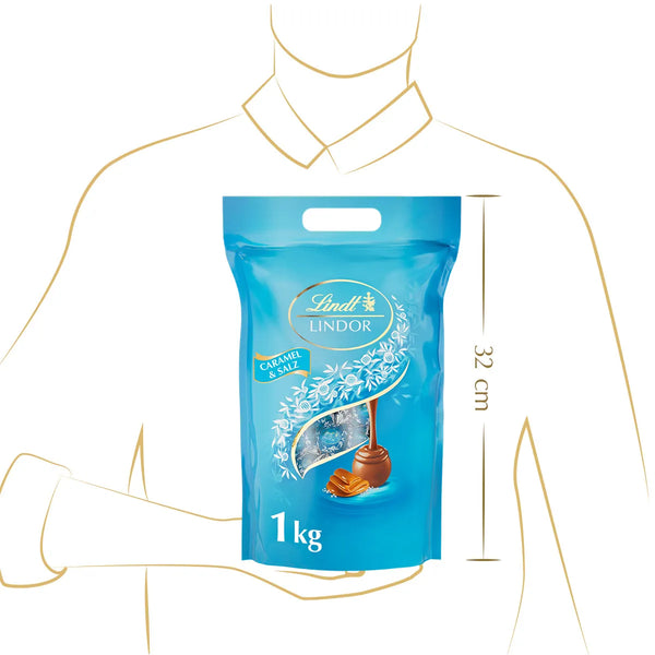 Lindt LINDOR Kugel Beutel Caramel & Salz 1kg