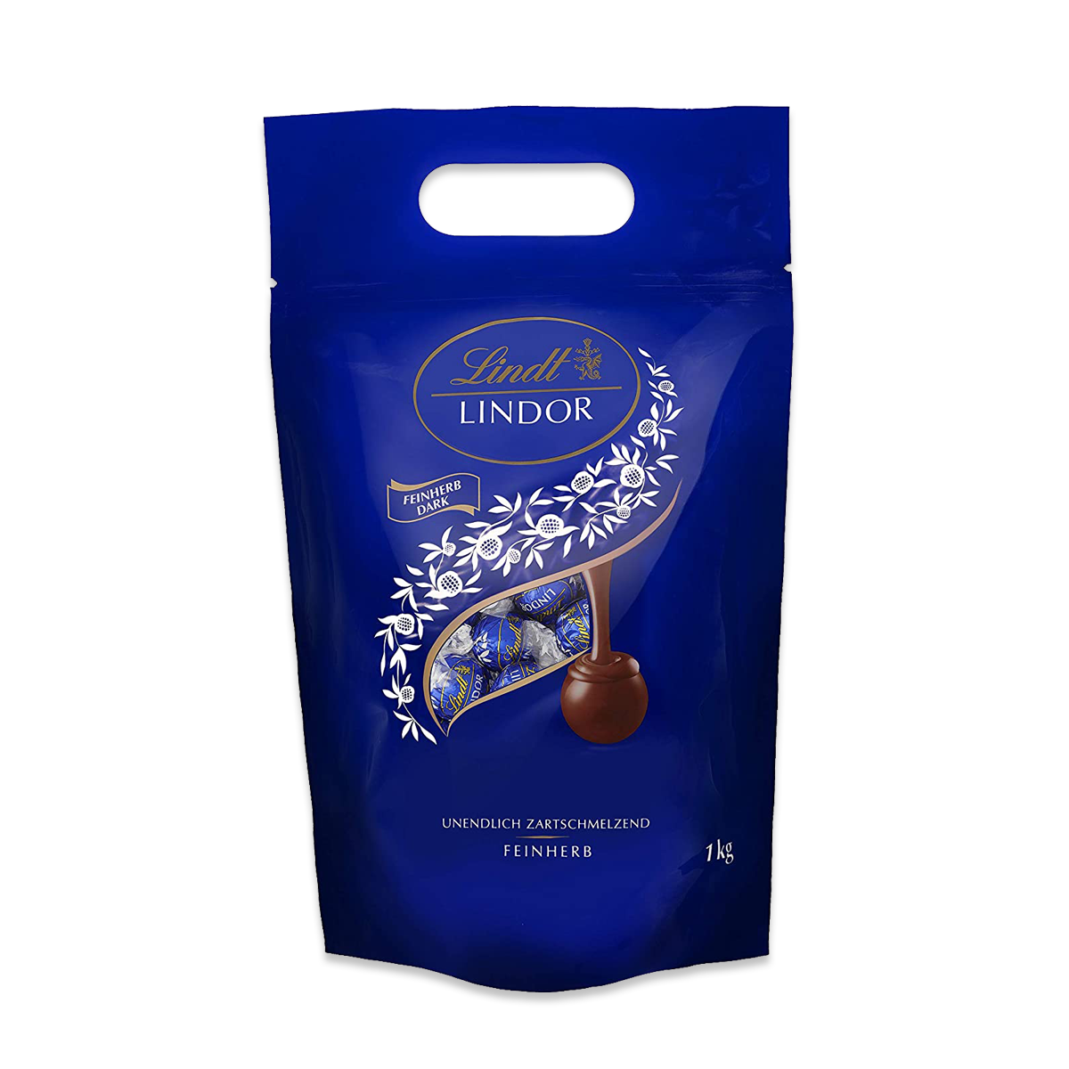 Lindt LINDOR Kugel Beutel Feinherb 1 kg