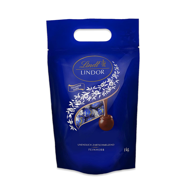 Lindt LINDOR Kugel Beutel Feinherb 1 kg