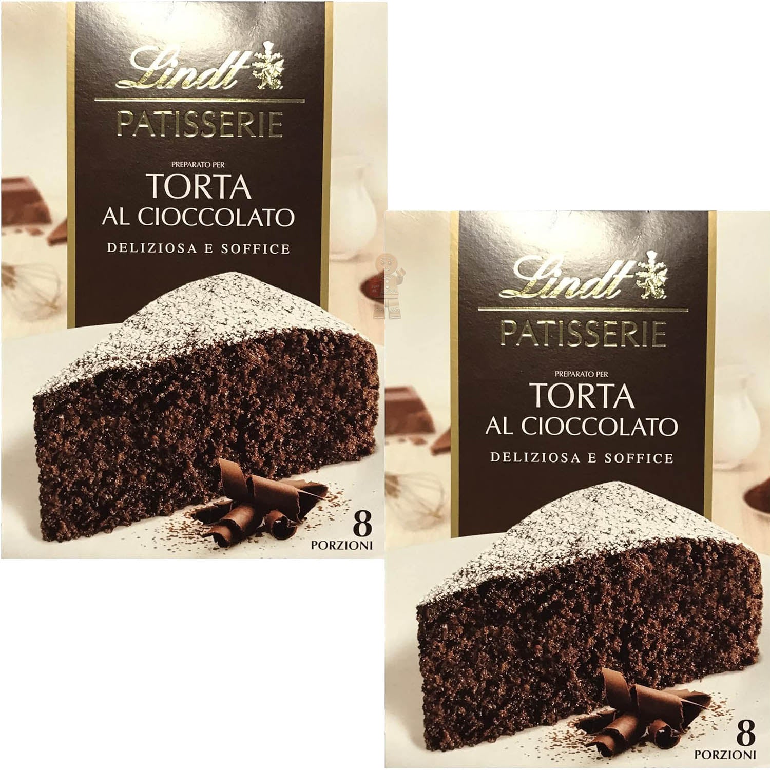 2x 400g | Lindt Patisserie | Feines Backen  Backmischung | Schokokuchen
