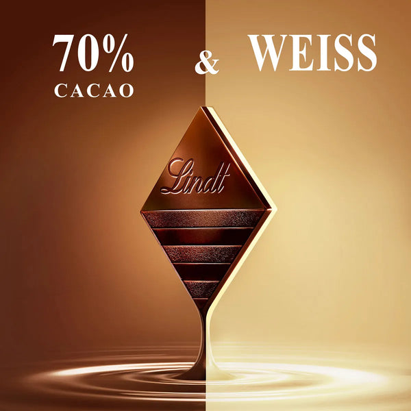 Lindt EXCELLENCE Fusion 70% & Weiß 100g