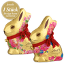 Lindt Goldhase Osterhase Vollmilch Schokolade Blumen Edition  100 g