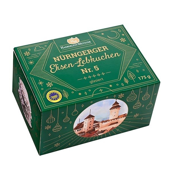 Nürnberger Christkindlesmarkt Truhe Haeberlein Metzger Elisen (1 x 1.75 kg)