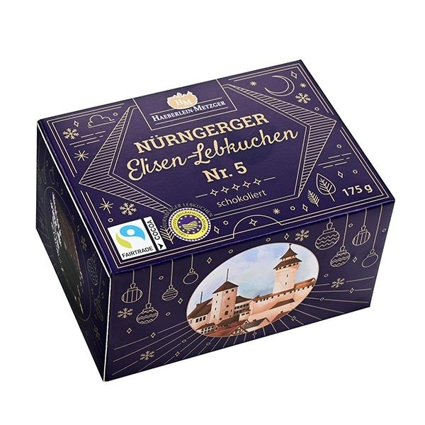 Nürnberger Christkindlesmarkt Truhe Haeberlein Metzger Elisen (1 x 1.75 kg)