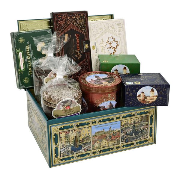 Elisen Truhe Nürnberger Hauptmarkt anno 1508 Haeberlein-Metzger 1.5kg Lebkuchen