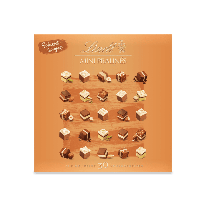 Lindt Mini Pralinés Schicht-Nougat 143g