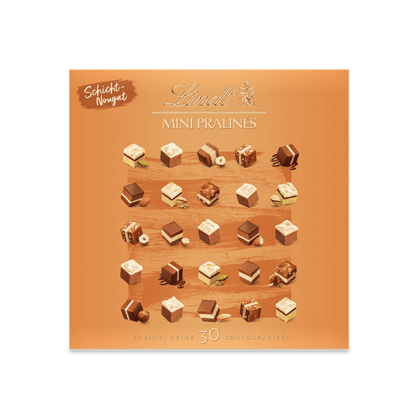 Lindt Mini Pralinés Schicht-Nougat 143g