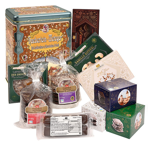 Nostalgie -  Dose  Haeberlein Metzger Nürnberg Nostalgische Metalldose ( 1,625kg )