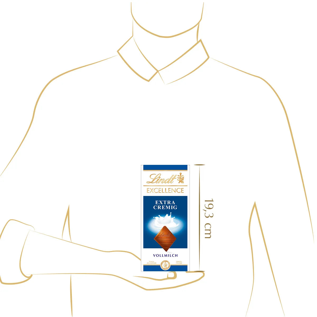 Lindt EXCELLENCE Extra Cremig 100g