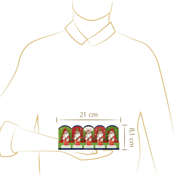 Lindt Mini-Weihnachtsmänner Vollmilch perforiert 50g
