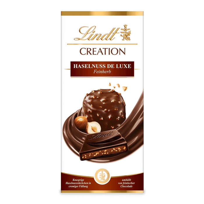 Lindt Creation Haselnuss de Luxe Feinherb Tafel 150g