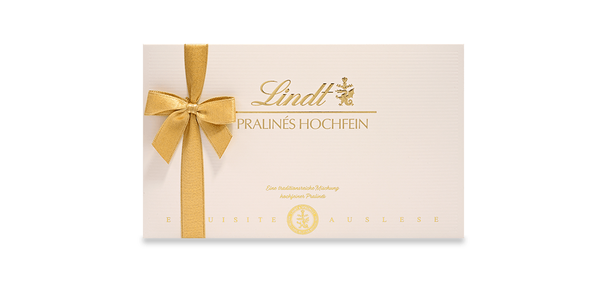 Lindt Hochfein Pralinen 120g MHD 01/27