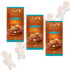 Lindt Weihnachtsschokolade Mandel Caramel-Salz | Weihnachts-Chocolade | 3x100g Tafel