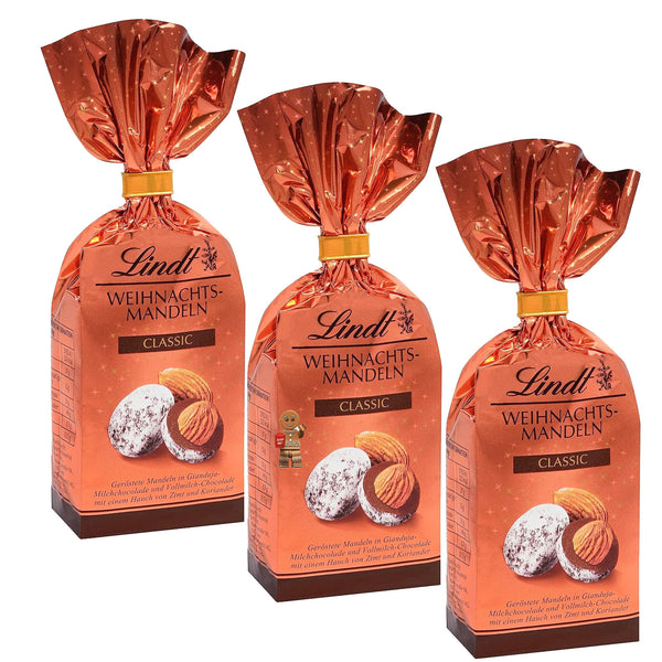 Weihnachtsmandeln Classic von Lindt 3x100g