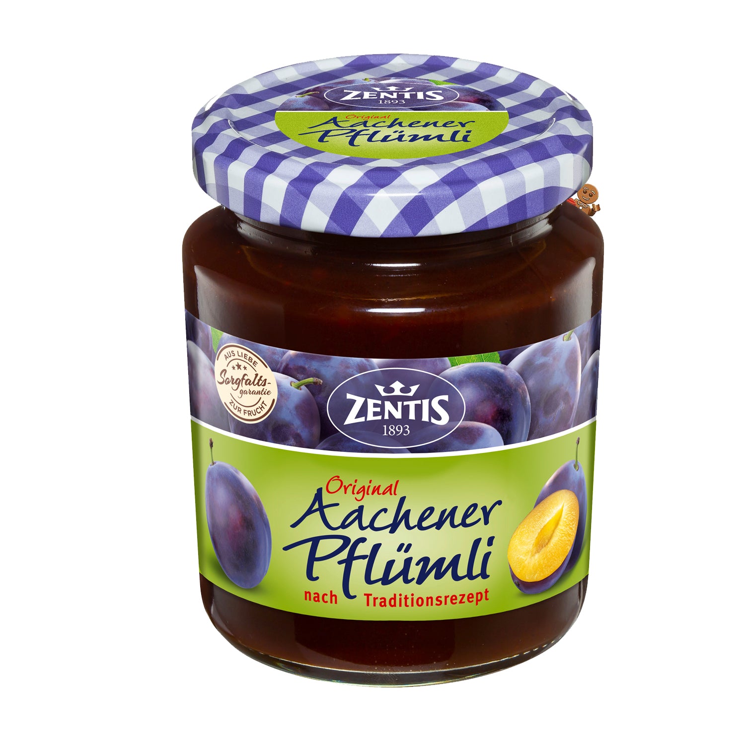 Aachener Pflümli Original Zentis Pflaumenmus 6x195g