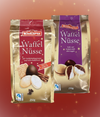 Kinkartz Waffel Nüsse Waffeleier Spekulatius & Vanille- und Nougat-Creme je 250g |  500g